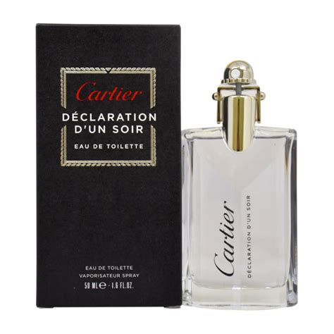 cartier declaration d'une soiree profumo 50cc|cartier fragrance.